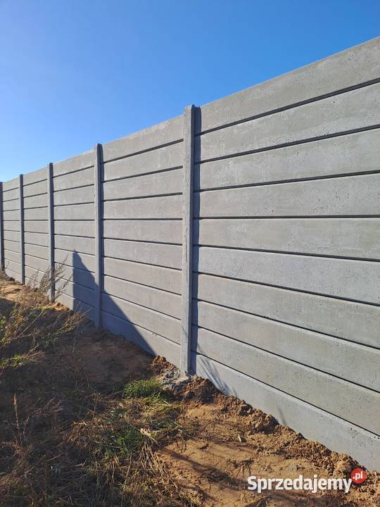 Ogrodzenia betonowe Nowoczene wzory Ogrodzenia i bramy Byków