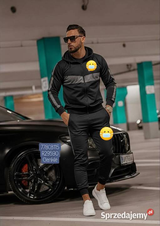 Komplet dresowy męski Odzież sportowa mazowieckie Warszawa