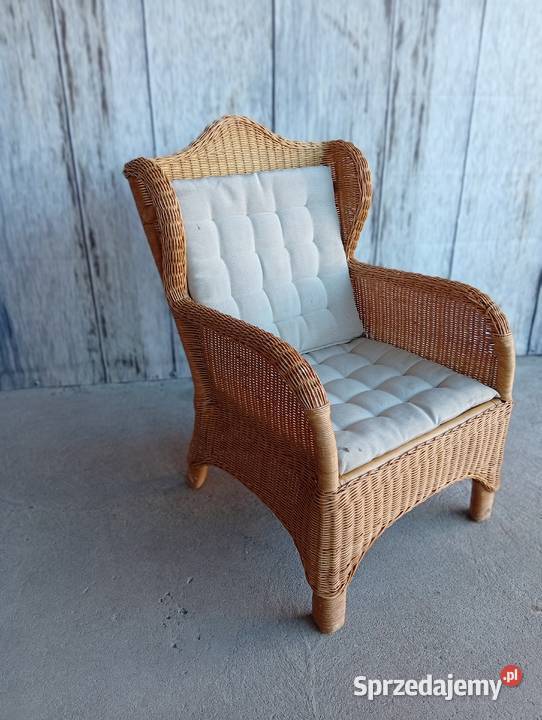 fotel rattanowy Uszak 386 kujawsko-pomorskie Byczyna