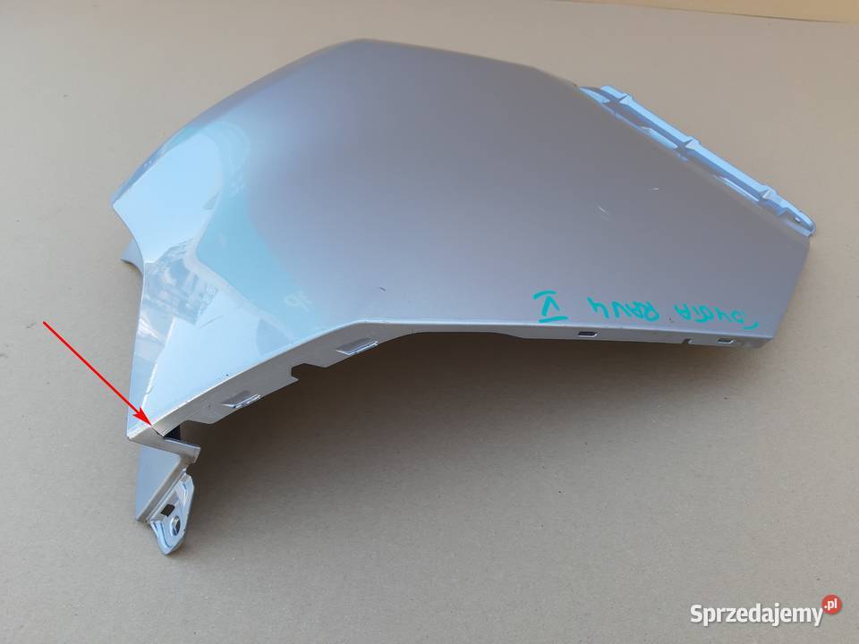 TOYOTA RAV4 19 NAROŻNIK ZDERZAKA LEWY TYŁ Bieleń