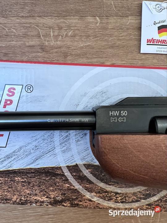 Wiatrówka Weihrauch HW50 kaliber 45 mm stan Wrocław