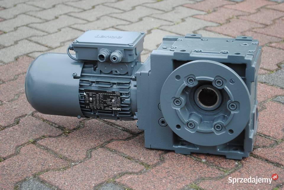 Motoreduktor kątowy 075kw 81obrmin z hamulcem Kargowa