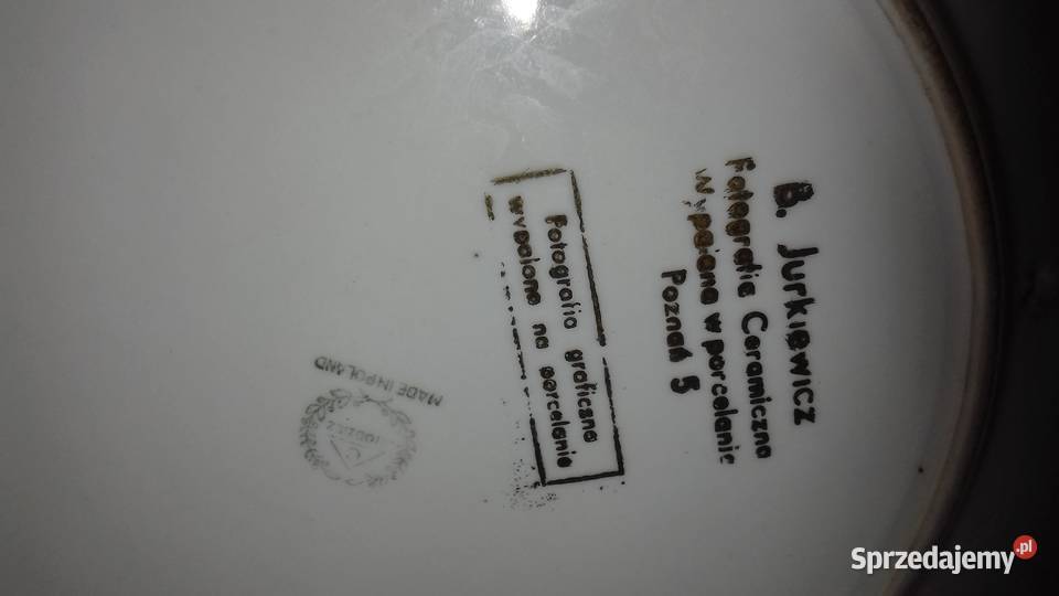 PATERA TALERZ CHODZIEŻ PRL JURKIEWICZ POZNAŃ Orneta sprzedam