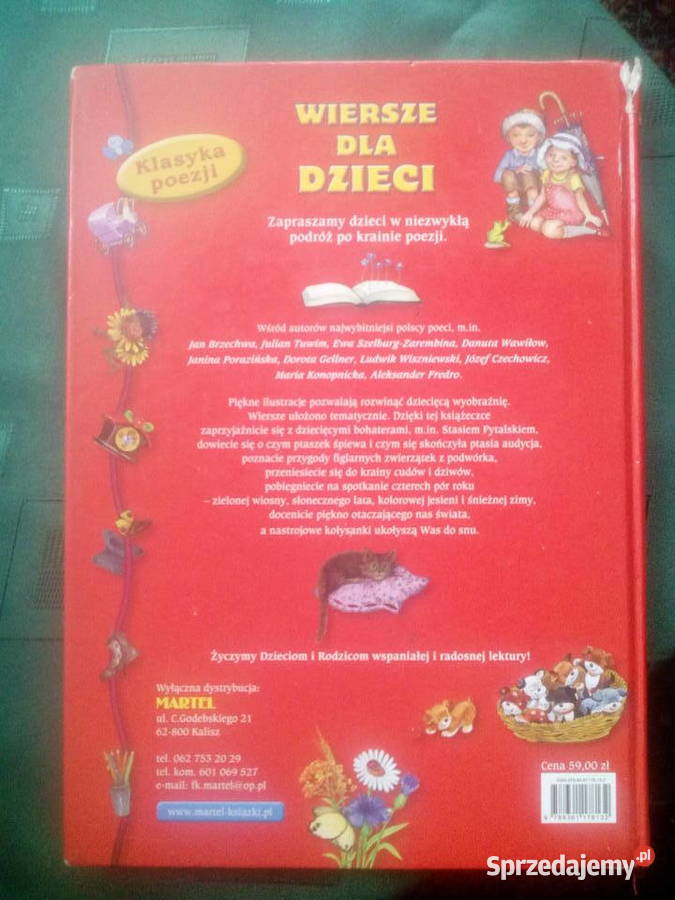Wiersze dzieci Bajki i wierszyki Łódź sprzedam