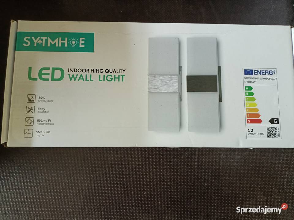 Lampa ścienna LED kinkiety marki SYTMHOE Kinkiety Staszów