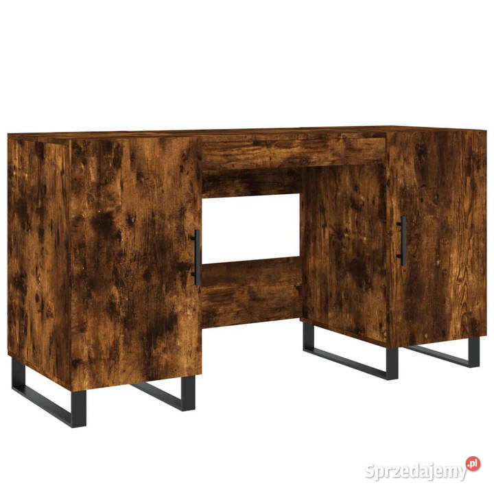 Biurko przydymiony dąb 140x50x75 materiał