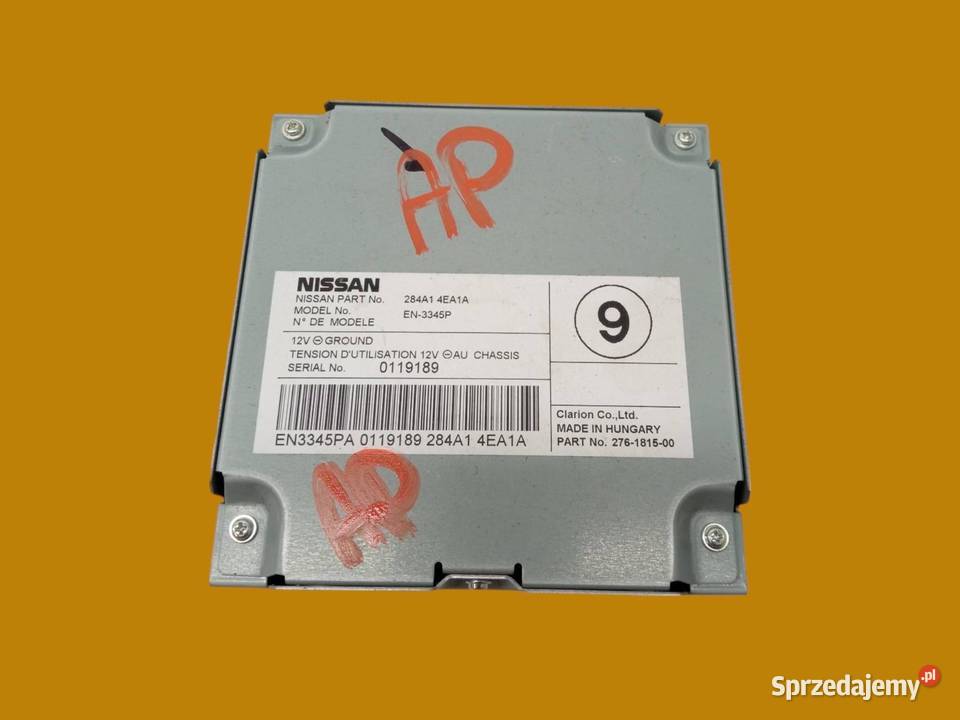 MODUŁ KAMERY 284A14EA1A EN3345P Nissan Qashqai osobowe sprzedam