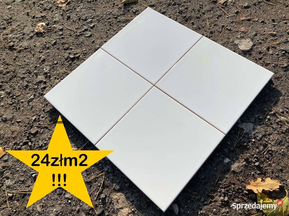 Wyprzedaż Płytki Ścienne Biały Połysk 20x20 już Mszczonów