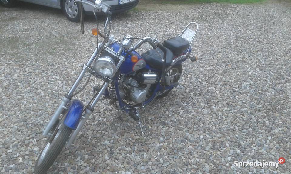 Sprzedam motor CHOPPER w okazyjnej Zadbany nieuszkodzony Stajkowo sprzedam