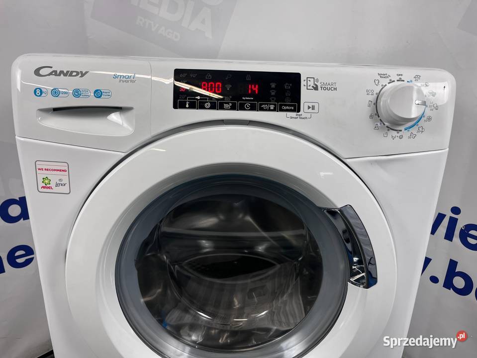 Pralka Candy Smart Inverter CS 128TXMES Slim 8 Warszawa