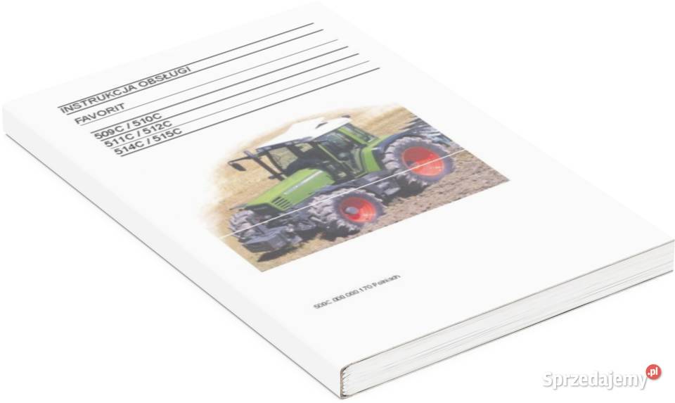 Instrukcja obsługi Fendt Favorit 514C 514 C wielkopolskie Szamotuły sprzedam