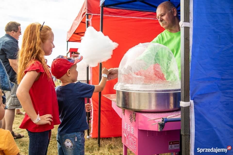 wata cukrowa popcorn wynajem stoisk z obsługą