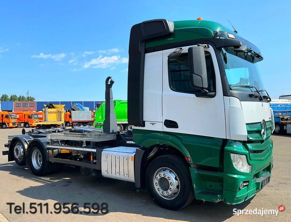 Hskowiec 6x2 Eur 6 Mercedes Actros 2543 Warszawa sprzedam