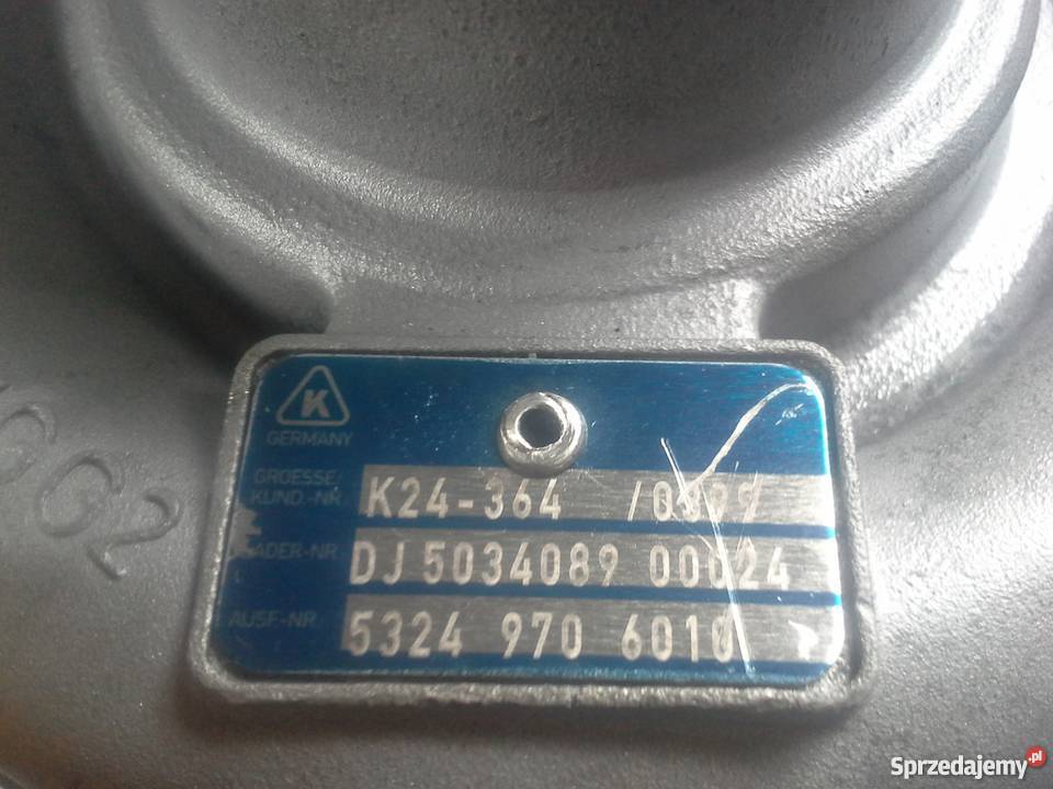 Turbosprężarka OM364A Mercedes 611 711 811 911 Silniki i osprzęt