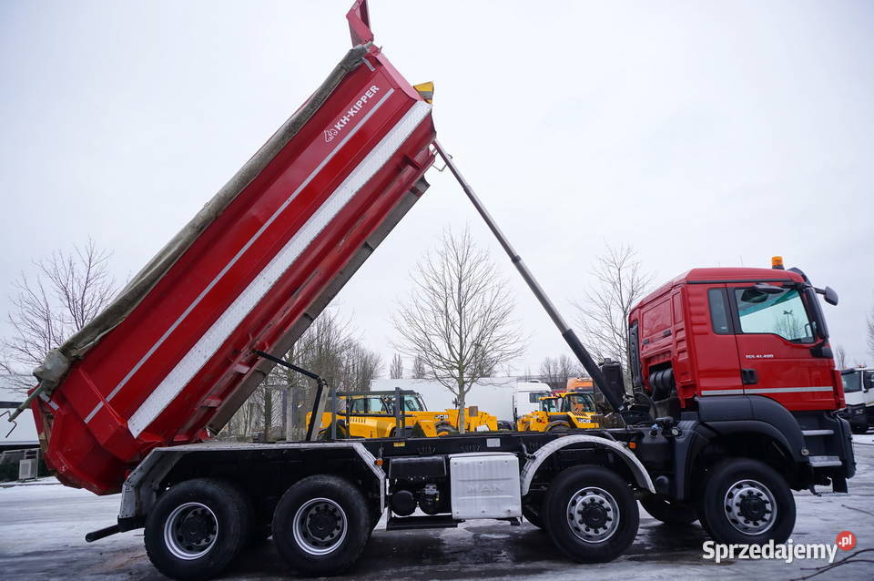 MAN TGS 41480 8x8 E6 Wywrotka KHKipper246794 sprzedam