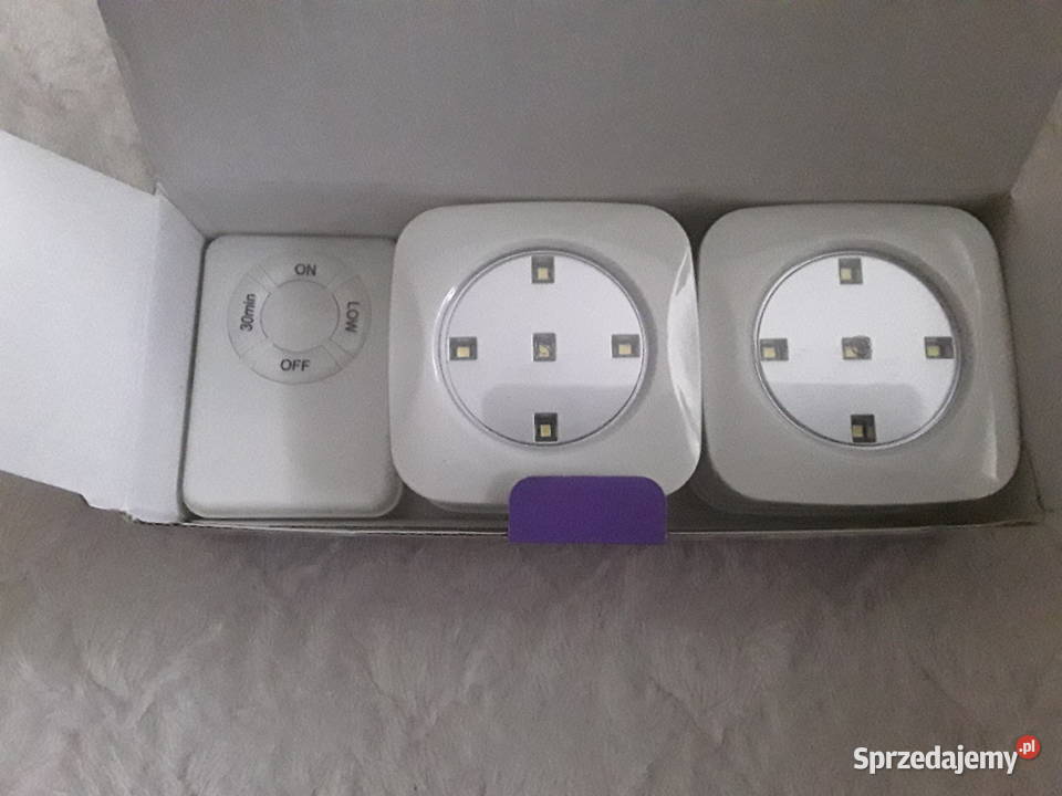 Lampki Led 4 pod szafkowe z pilotem Katowice