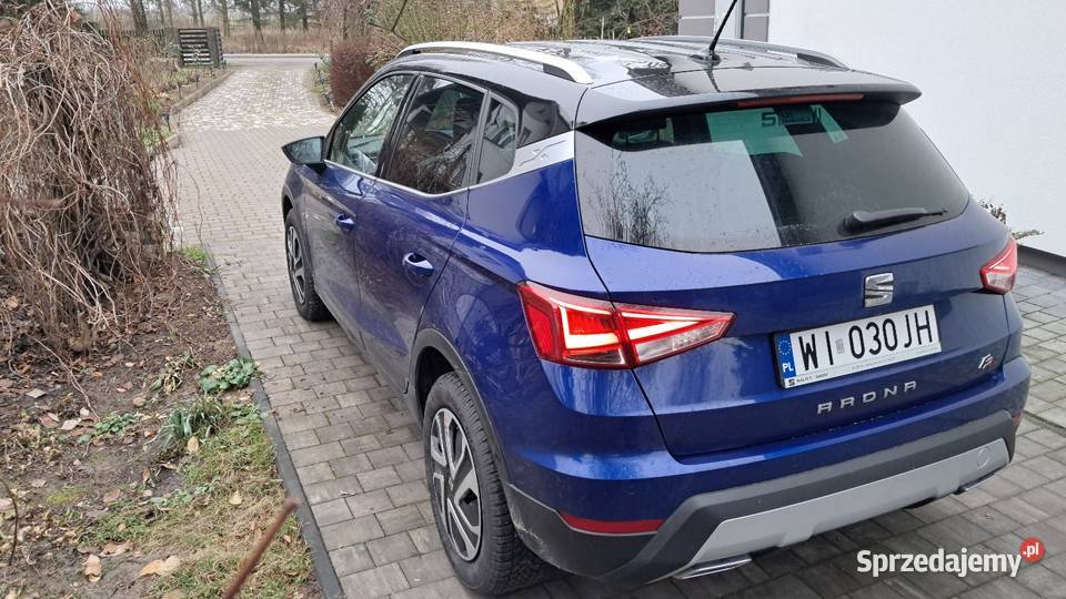 Seat Arona salon 15 TSI ASO BEZWYPADKOWY Nałęczów sprzedam
