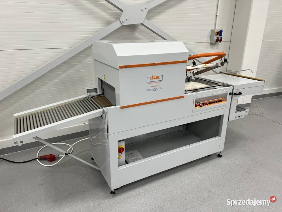 Zgrzewarka kątowa z tunelem obkurczającym DEM Radom