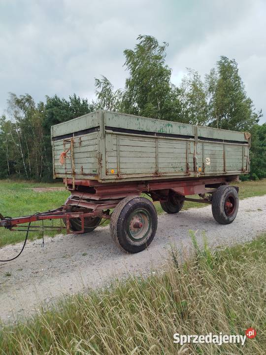 Przyczepa wywrotka 3 strony d47 d55 hl thk krone Łubna-Jakusy sprzedam