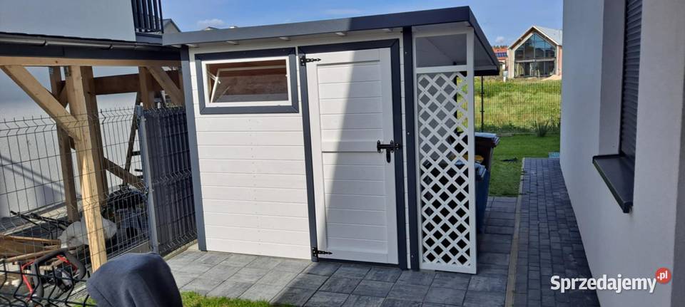 Domek narzędziowy drewutnia składzik sprzedam