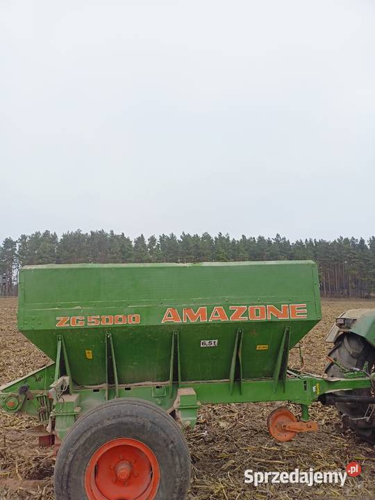 Rozsiewacz wapna Amazone ZG 5000 nieuszkodzony Katrynka