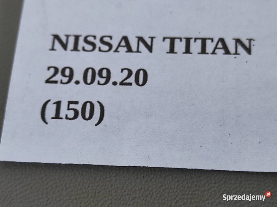 OSŁONA WNĘTRZA PODSUFITKI PRAWA LEWA NISSAN wielkopolskie Nowy Tomyśl