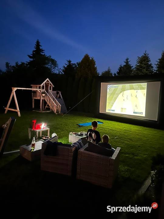 Wynajem Kina Plenerowego Projektor Ekran Maszyna