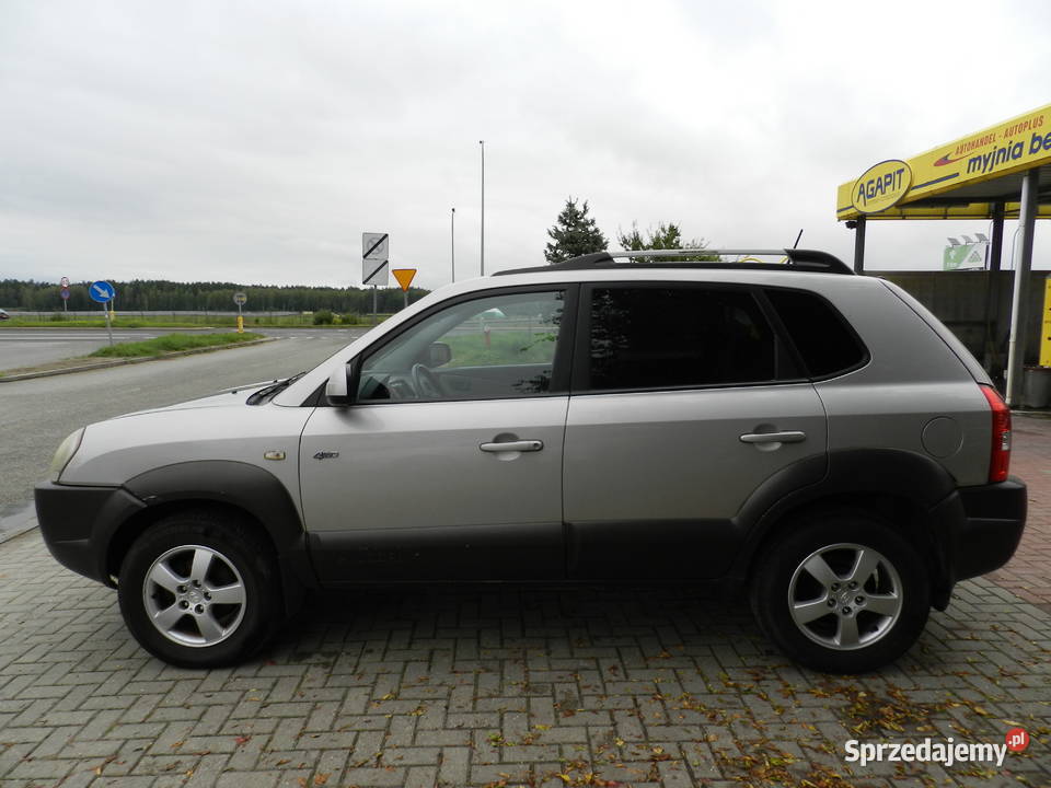 Hyundai Tucson 4x4 20 CRDi Klima Hak Rok produkcji 2005 Motoryzacja Olsztyn