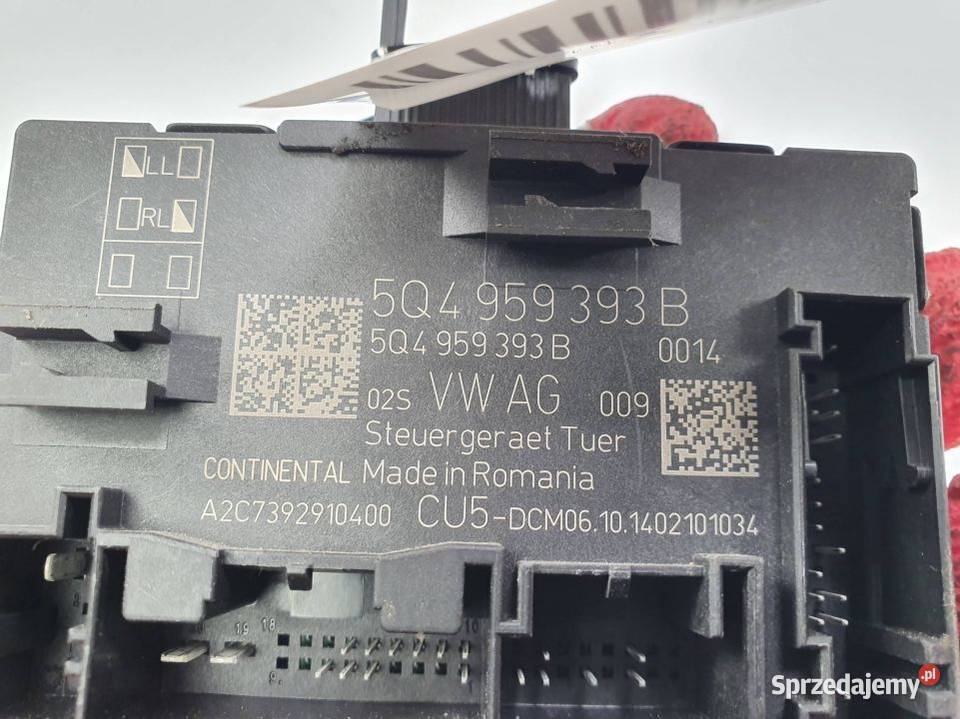 MODUŁ SKODA OCTAVIA III 5Q4959393B Lipno sprzedam