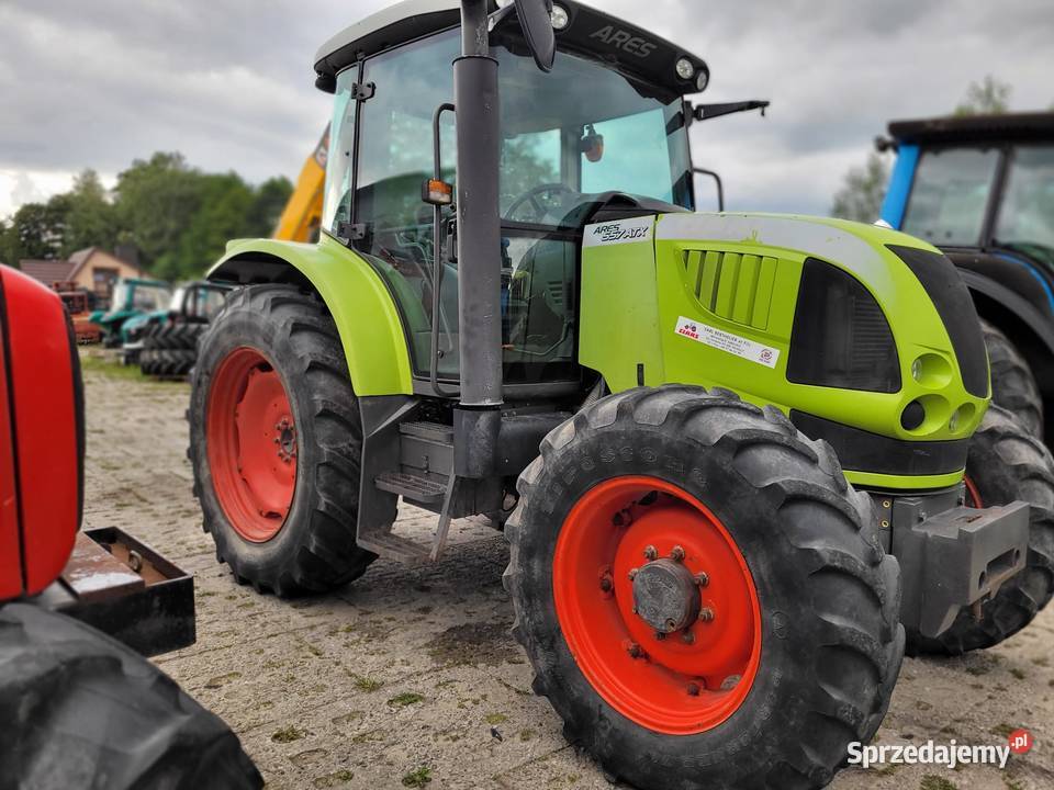 Claas Ares 557 ATX traktor 123 Zaklików