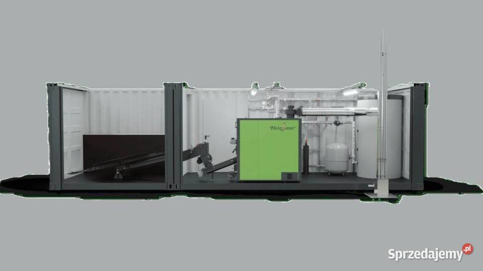 Kotłownia Kontenerowa Piec na Trociny Zrębki Kożuchów sprzedam