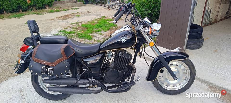 Motocykl 125 Zipp czarny Kosienice