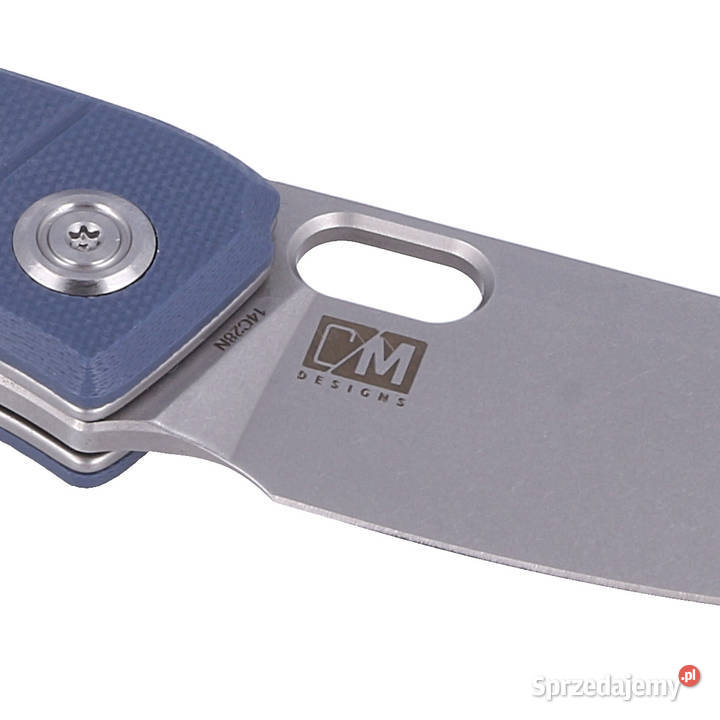 Nóż składany Kubey Hyde Denim Blue G10 Sand Warszawa