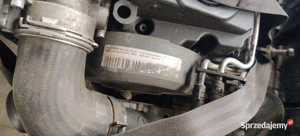 SILNIK MOTOR VW PASSAT B5 BRU KOMPLETNY Rudziniec