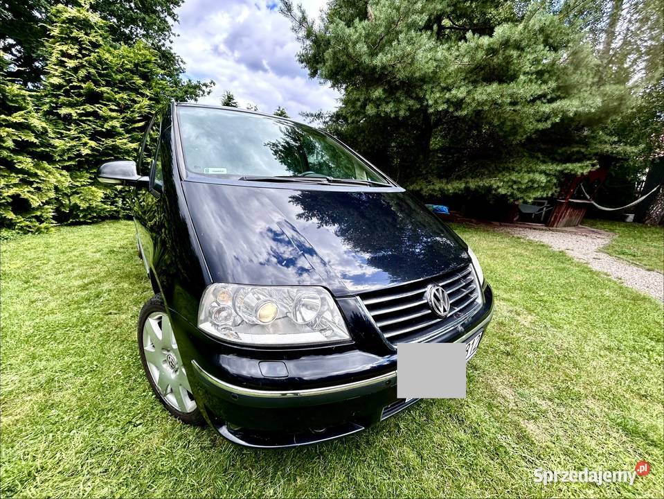 Volkswagen Sharan 7osobowy 2008r full navi xenon łódzkie Radomsko