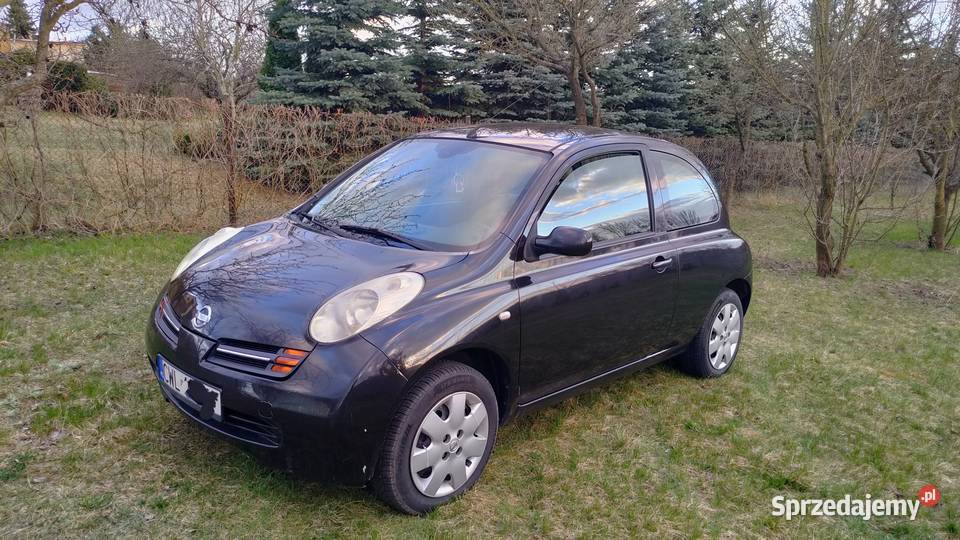 Nissan Micra K12 15 Diesel 2003r Ważne opłaty Włocławek