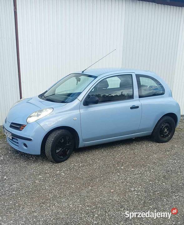 Nissan Micra K12 12b krajowa 2005r bezwypadkowa Rok produkcji 2005 mazowieckie Iłża