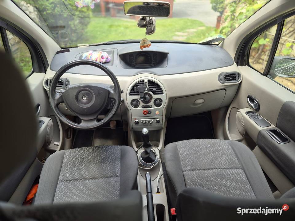 Renault Modus fioletowy śląskie Niezdara