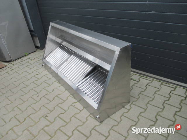 OKAP GASTRONOMICZNY SKOŚNY Z FILTRAMI 1507042 Ostrów Wielkopolski