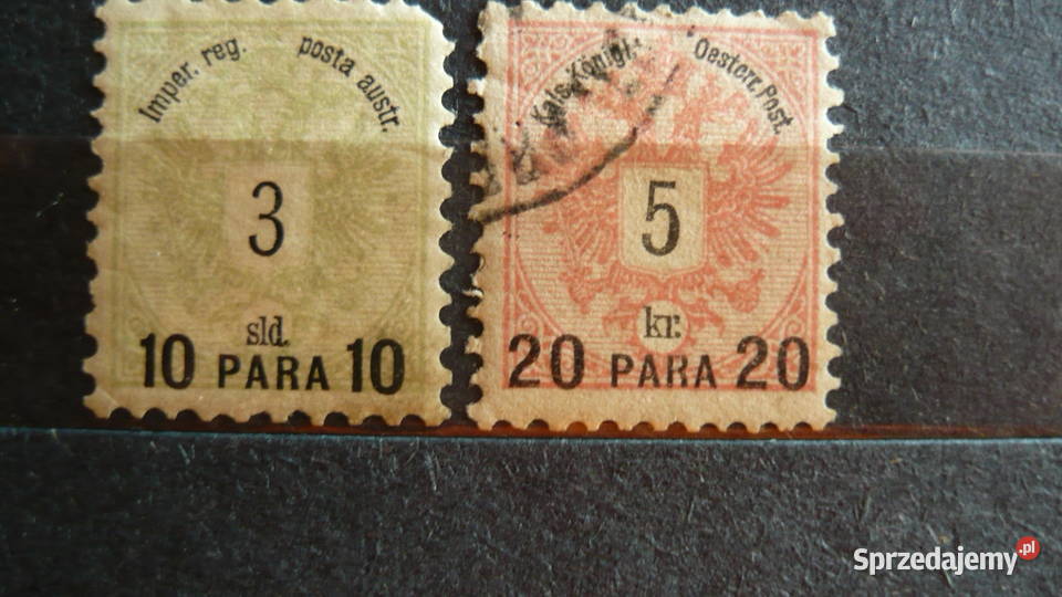 Znaczki Para 2 Filatelistyka śląskie Myszków