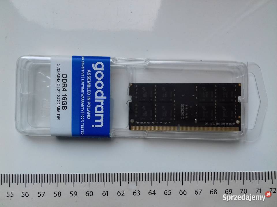 Sh DDR4 8GB PC4 2666 RAM laptopowy SODIMM Intel Bydgoszcz