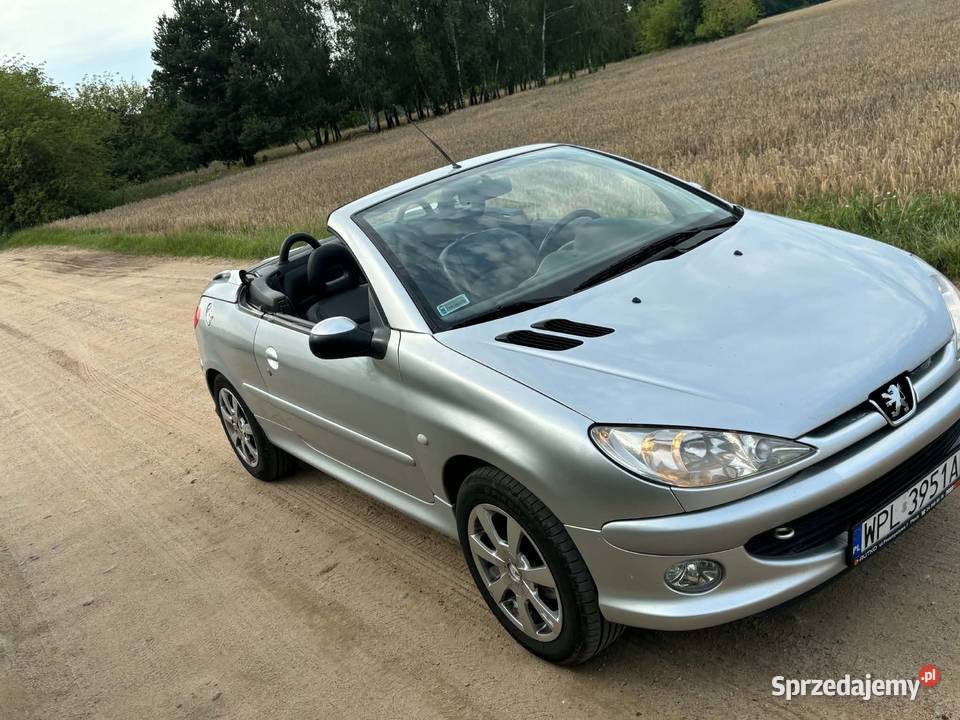 Peugeot 206 CC mazowieckie Staroźreby