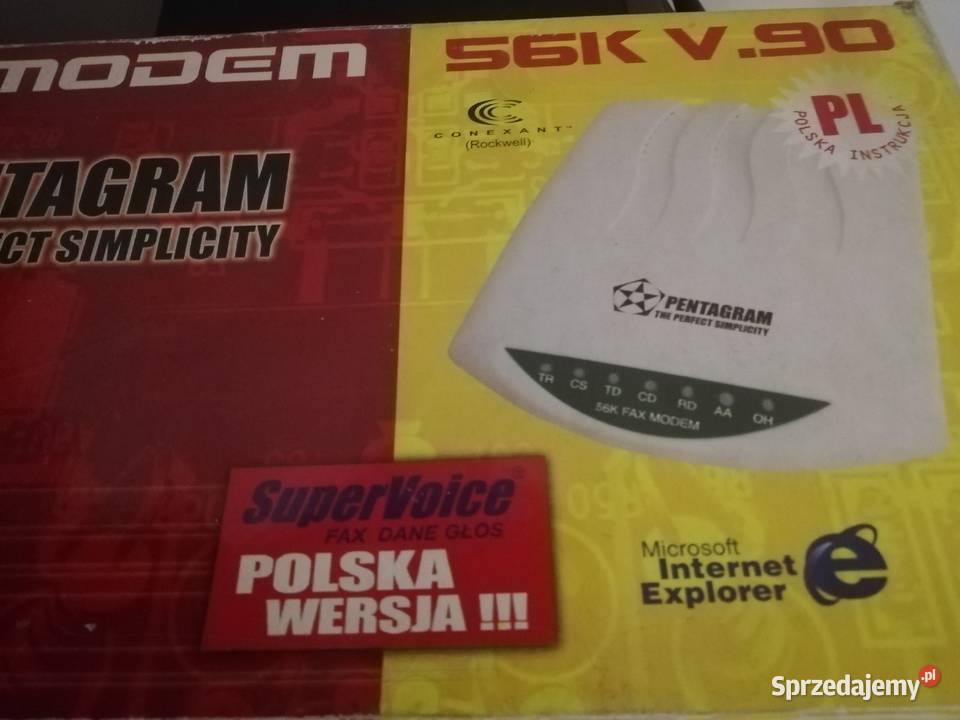 Faks modem 56k V90 Pentagram Diablo56X Kraków sprzedam