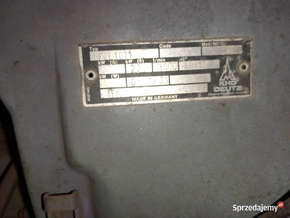Sprzedam kompresor Deutz fahr Łukomierz