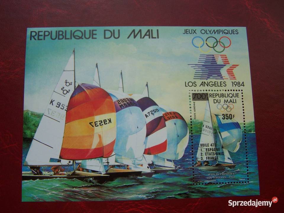 Mali 1984 MNH Sport Olimpiada Los Angeles 84 Tychy