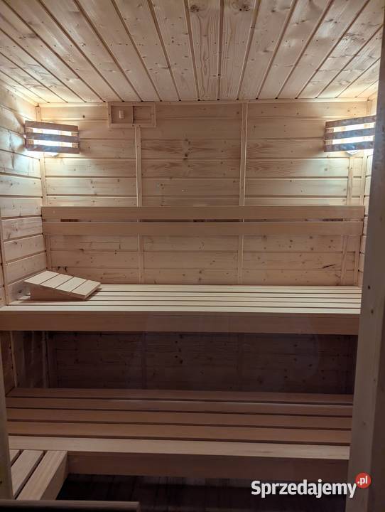 Sauna ogrodowa fińska premium izolowana 8kw Oleśnica sprzedam