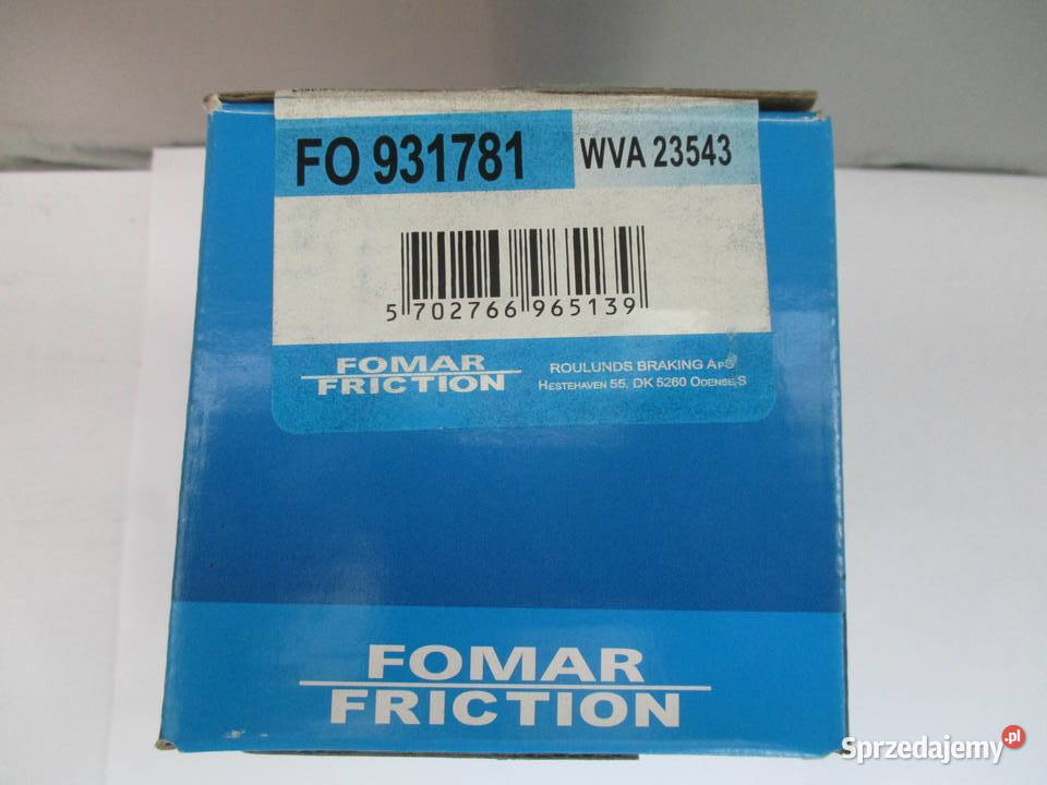 KLOCKI HAMULCOWE TYL HYUNDAI ELANTRA SANTA FE osobowe Łódź sprzedam