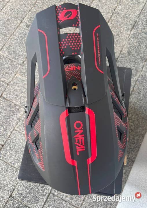 Kask rowerowy ONEAL BLADE STRIKE czarnyczerwony