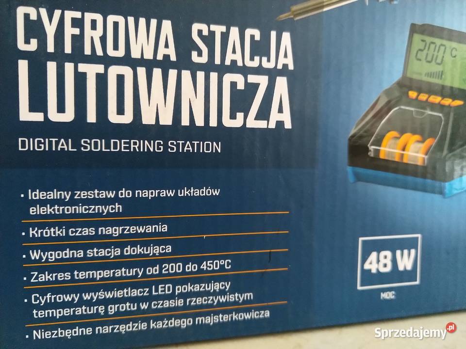 NAJTANIEJ Cyfrowa Stacja Lutownicza 450st 48W