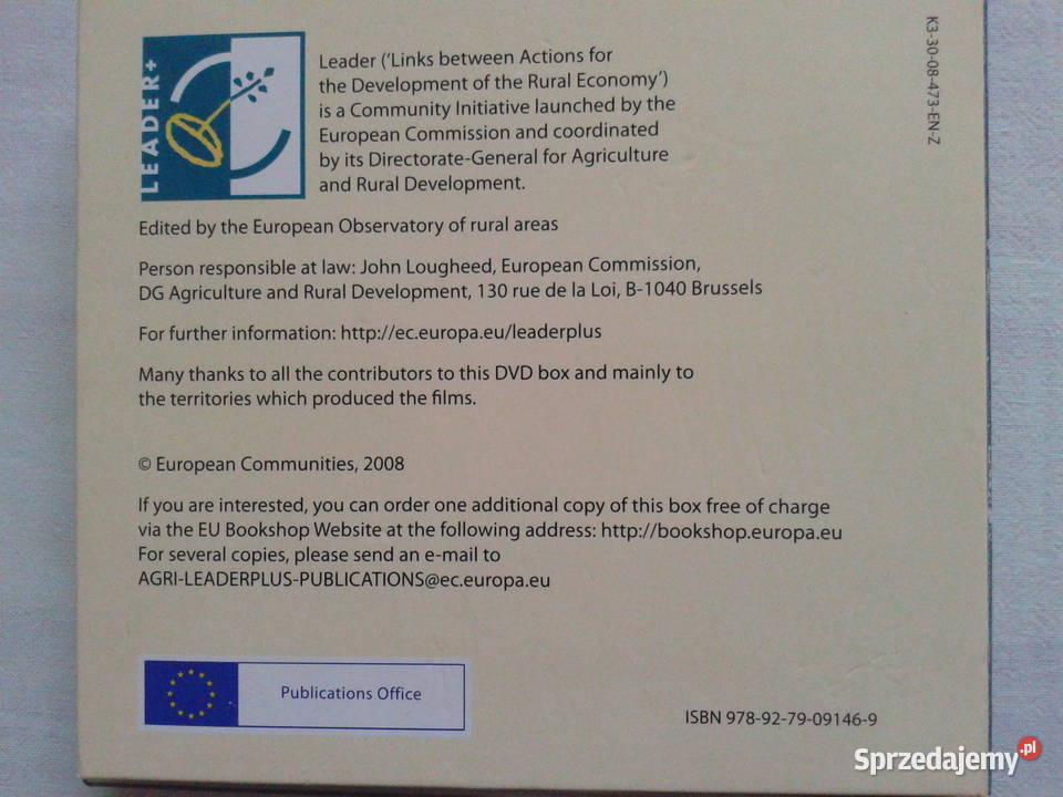 Leader Observatory Conference Evora Portugal DVD Puławy